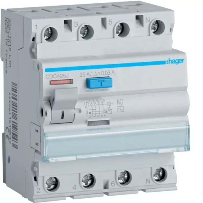 Accesorio para caja eléctrica Hager CDC425J