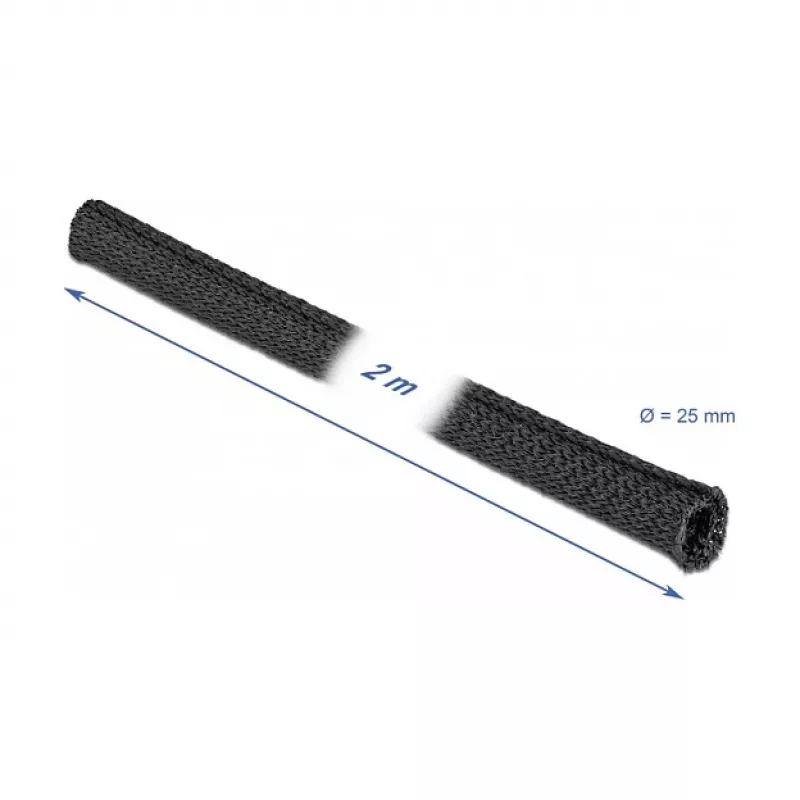 Funda para cables DeLOCK 19181 negra