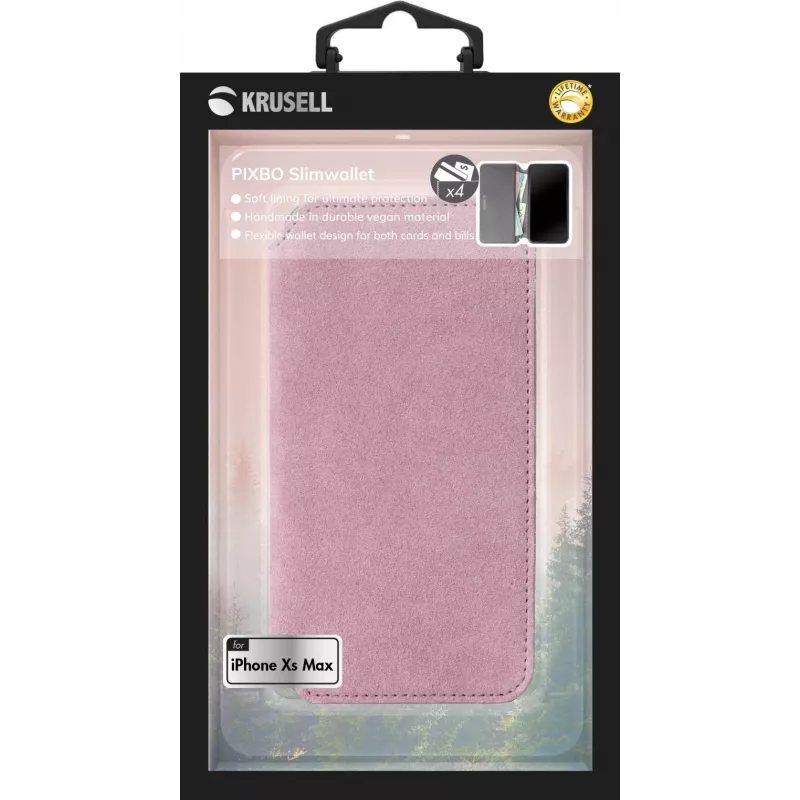Funda tipo folio Krusell Broby 4 Card SlimWallet iPhone XS Max