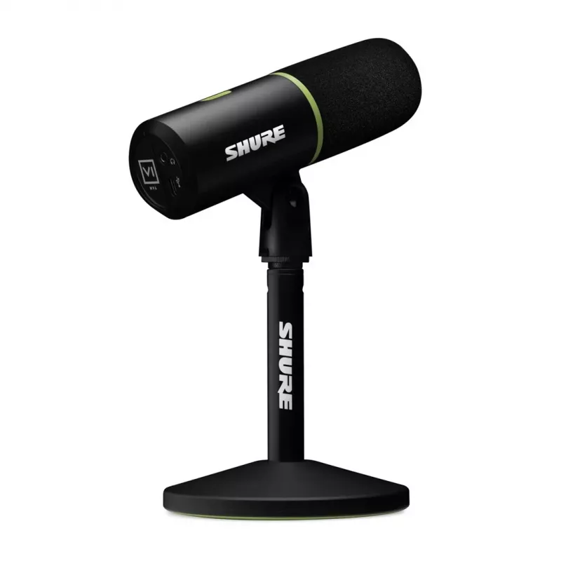 Shure MV6 - micrófono dinámico cardioide USB-C para gamers y streamers