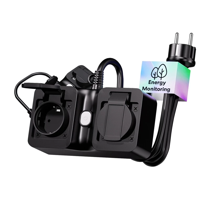 Regleta Meross regleta inteligente WiFi MOP320MA-EU para exterior IP44