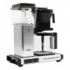 Cafetera de filtro MOCCAMASTER KBG 741 — depósito de agua de 1,25 l, jarra de 10 tazas, 1520 W, acero inoxidable/negro