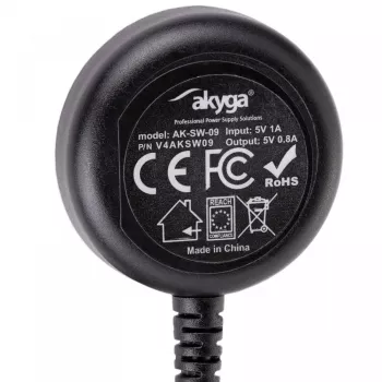 Akyga AK-SW-09 cargador inalámbrico para Samsung Galaxy Watch / Watch Active, USB, 1 m
