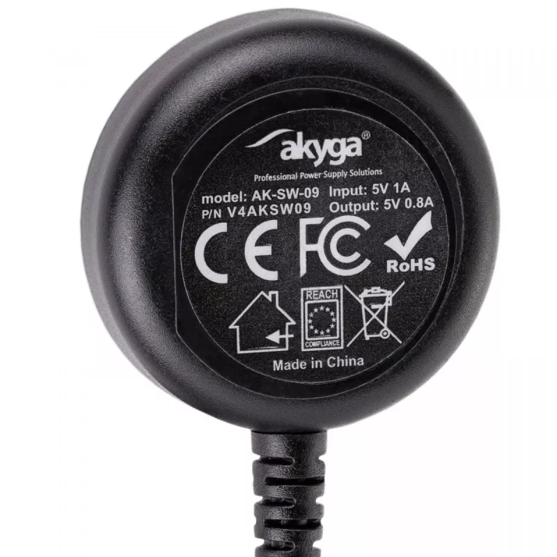 Akyga AK-SW-09 cargador inalámbrico para Samsung Galaxy Watch / Watch Active, USB, 1 m