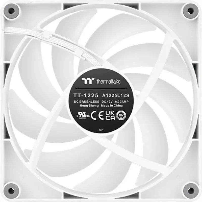 Thermaltake CT120 Reverse ARGB 120 mm blanco pack de 2