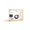 Funda protectora de piel para Apple AirTag FIXED FIXWAT-C2-BK piel vacuna auténtica negra bolsillo compacto