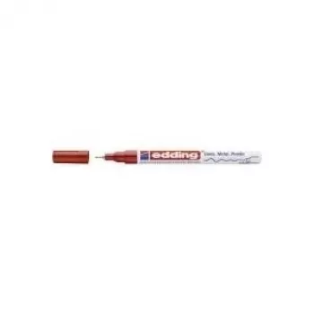 Rotulador permanente Edding 780 punta de fibra rojo 1 ud.
