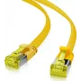 helos Cat.6a Ultra-Flat U/FTP AWG 32 Cable de conexión 205251, 7,5 m, amarillo