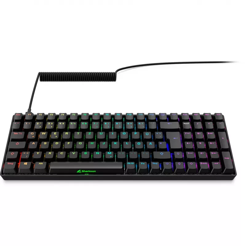 Teclado gaming Sharkoon SGK50 S2 RF Wireless QWERTZ Alemán