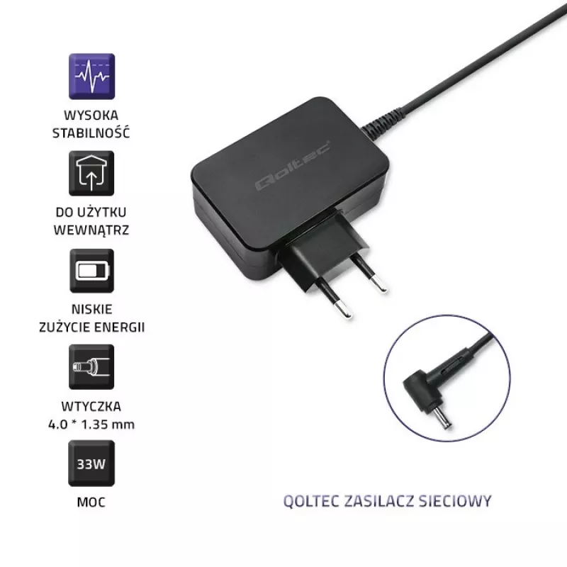 Fuente de alimentación para ultrabook ASUS 33W, 19V