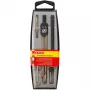 Compás Herlitz 8710303 negro metalizado 5 unidades
