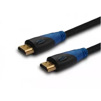 Cable HDMI SAVIO CL-02 1.5 m — HDMI 1.4, 4096×2160, ARC, Ethernet, contactos dorados