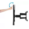 Soporte de pared B-TECH BT8227/B 600x400 para TV de 75