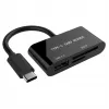 Lector de tarjetas USB-C SDXC/combo/negro