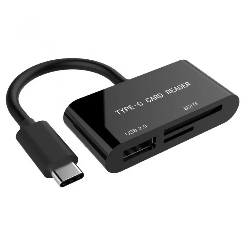 Lector de tarjetas USB-C SDXC/combo/negro