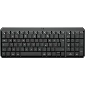 Logitech Teclado inalámbrico K250 Graphite (DE) (920-013484)