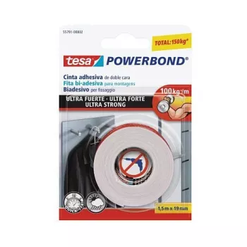 Cinta adhesiva de doble cara Tesa Ultra strong x blanco 55791 (55791-00002-04)