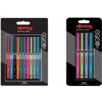 Set de rotuladores finos HERLITZ 2166331 – punta de 0,4 mm, Fun Colors, pack de 4