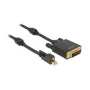 Adaptador de cable de vídeo DeLOCK 83727 Mini DisplayPort a DVI-D 3 m