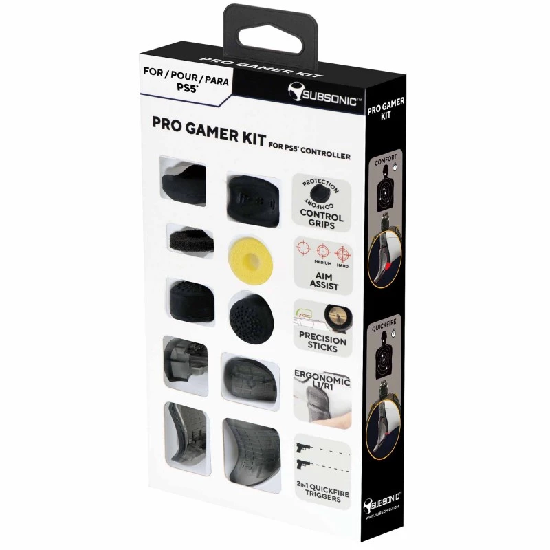 Subsonic Pro Gamer Kit para mando de PS5