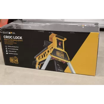 Banco de trabajo y estación de sujeción Batavia B.V. Croc Lock (usado: embalaje dañado, arañazos en el cuerpo)