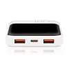 Batería externa everActive EB-10Q 10.000 mAh, 2× salidas USB, 22,5W QC4.0
