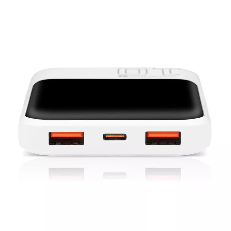 Batería externa everActive EB-10Q 10.000 mAh, 2× salidas USB, 22,5W QC4.0