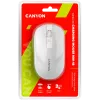 Ratón CANYON MW-18 inalámbrico recargable blanco perla