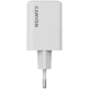 Cargador Canyon CU45CC GaN 45 W 2xPD, blanco (CNS-CUW45CC)