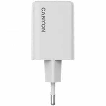 Cargador rápido de CA para interiores Canyon CU45AC universal blanco