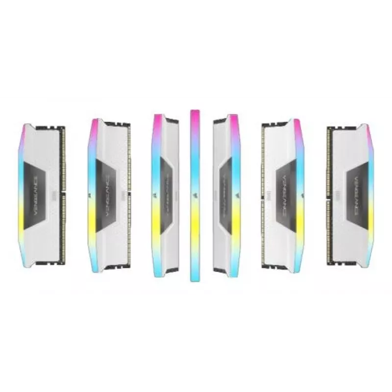Corsair VENGEANCE RGB DDR5 5600MT/s 64GB (2x32GB) blanco - 64 GB - DIMM