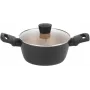 Olla Russell Hobbs RH01669BEU7 20 cm, negra, interior de acero inoxidable