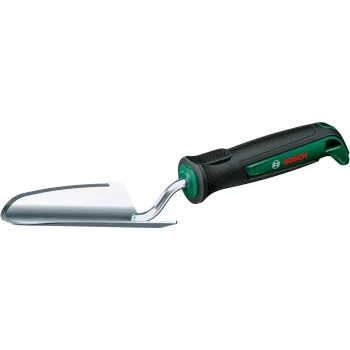 Pala de jardín Bosch 06008B5300 – pala de mano para cavar, ancho de hoja 8,5 cm, verde/negro