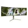 Monitor de ordenador curvo Arozzi Nova 49 pulgadas (124,5 cm) Dual QHD 5120×1440 LED VA, 4 ms, Verde
