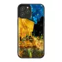 Funda protectora iKins para Apple iPhone 12 Pro Max — negro Cafe Terrace
