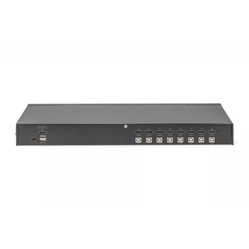 Conmutador KVM HDMI de 8 puertos Digitus USB 4K Ultra HD