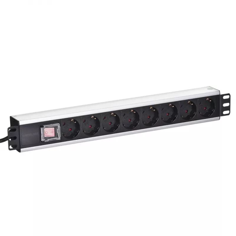 Regleta de enchufes para rack Intellinet 19 pulgadas 8 tomas versión alemana