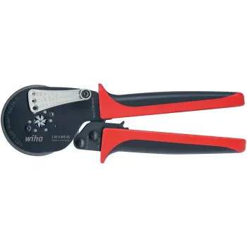 Alicate de crimpado Wiha 41246 Crimping Tool negro, rojo