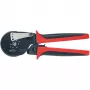 Alicate de crimpado Wiha 41246 Crimping Tool negro, rojo