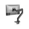 LogiLink BP0168 Brazo de monitor con resorte de gas, 17-49 pulgadas, hasta 20 kg, negro