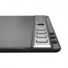 Tableta gráfica Huion Inspiroy 2L H1061P, área activa de 266,7 x 166,7 mm (10,5 x 6,56 pulgadas), 8192 niveles de presión, negra