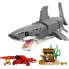 LEGO CREATOR 3 EN 1 31381 Tiburón aterrador con un cofre del tesoro