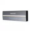 Carcasa Patriot TXD PV810UPNGM para SSD M.2 NVMe, USB-C 3.2 Gen 2 (10 Gbit/s), M.2 2280, NVMe 1.3, hasta 8 TB, aluminio, gris