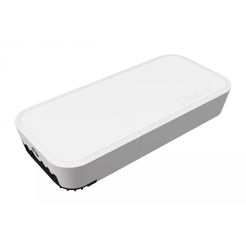 MikroTik wAP ax Dual-Band Gigabit Ethernet X2 | wAPG-5HaxD2HaxD | 10/100/1000 Mbit/s | Puertos Ethernet LAN (RJ-45) 2 | Compatibilidad con Mesh No | MU-MIMO No | Sin banda ancha móvil
