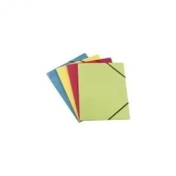 ELBA Carte Forte carpeta de esquinas A4, colores surtidos (azul, amarillo, rojo, verde), 50 uds.