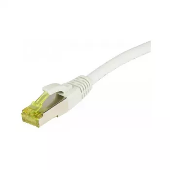 Cable de red RJ45, CAT6A 500 MHz, 1,0 m, blanco, S-STP (S/FTP), TPE/LSZH (Ultraflex), AWG26, con cable bruto Cat.7, Synergy 21 (S217631)