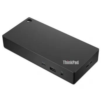 Lenovo ThinkPad Universal USB-C con cable USB 3.2 Gen 1 (3.1 Gen 1) Type-C Negro