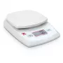 Báscula de cocina OHAUS Compass CR621 – electrónica portátil, capacidad 0,62 kg, precisión 0,1 g, LCD, tara, pila AA/fuente de alimentación