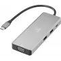 Estación de acoplamiento USB-C Renkforce RF-DKS-906 compatible con estaciones de acoplamiento de marcas universal (RF-6428614)