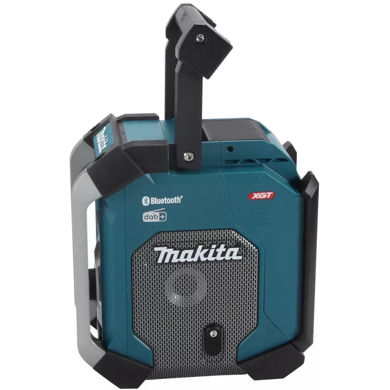 Makita MR007GZ Radio de obra inalámbrica, DAB+/FM, 18V-40V, negro/verde